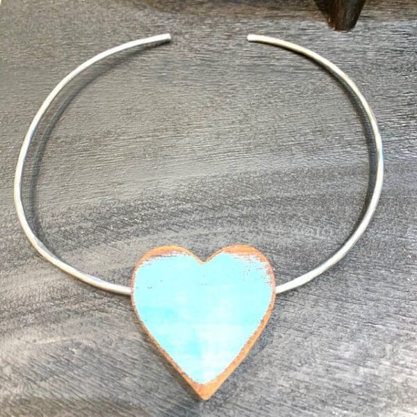 Carved Heart of Turquoise