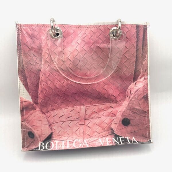 Bottega Veneta Recycled Magazine Purse