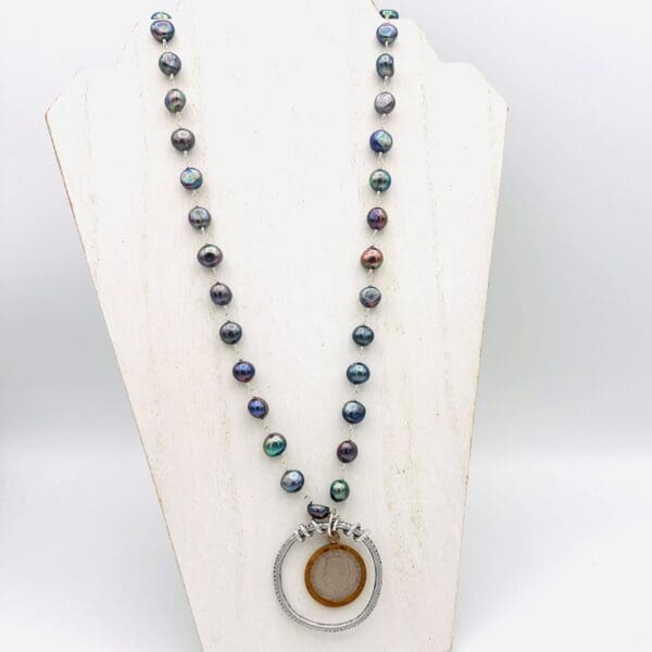 Pearl & Coin Necklace