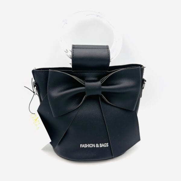 Black Bow Fashion Bag