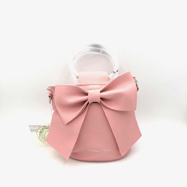 Pink Bow Fashion Bag